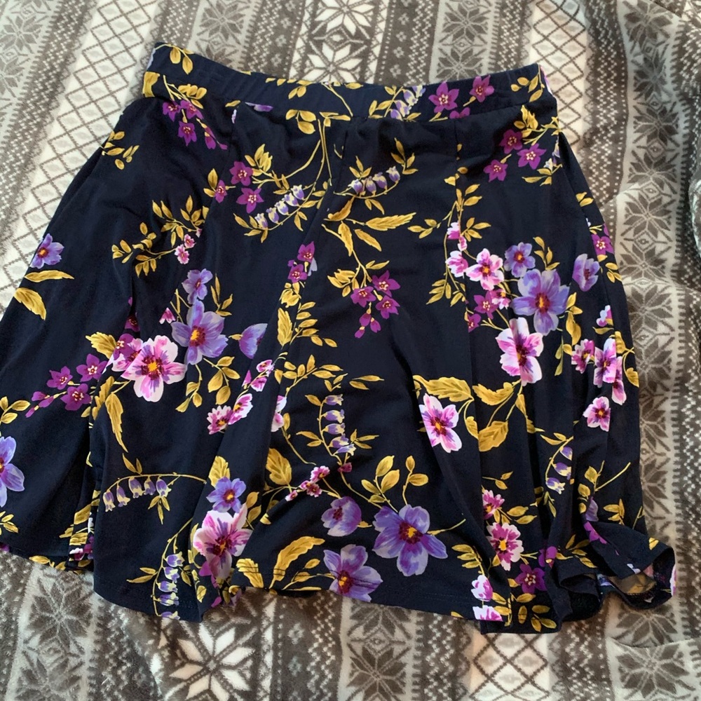 Susan Graver skirt with attached briefs